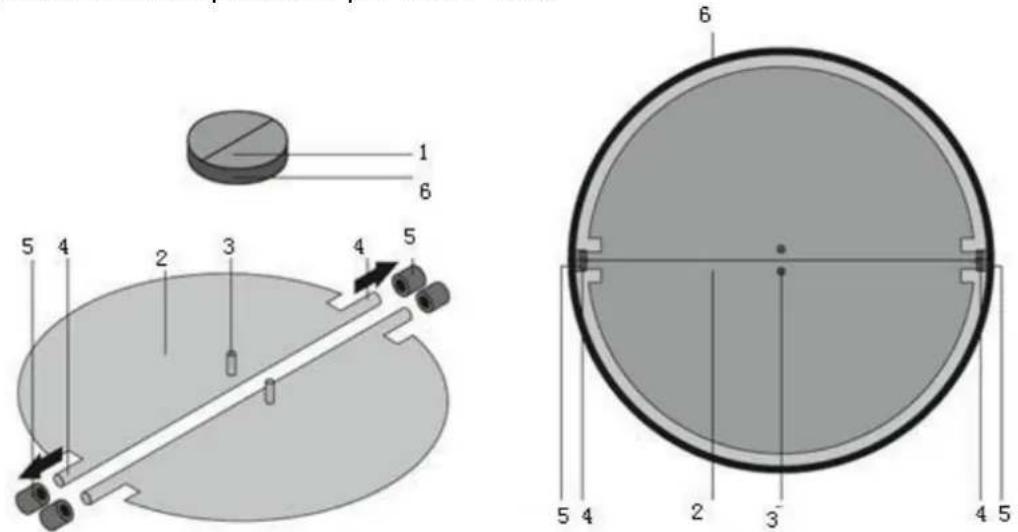 ROSIERES RHP 970001 LRB - MONTAGGIO DELL'ALETTA A V (optional) - 1