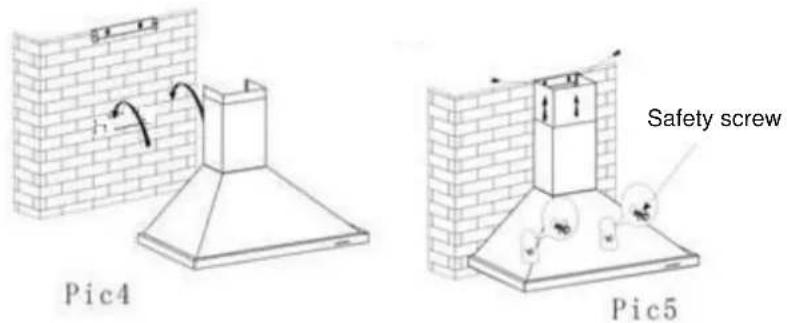 ROSIERES RHP 970001 LRB - INSTALLATION (VENT OUTSIDE) - 5