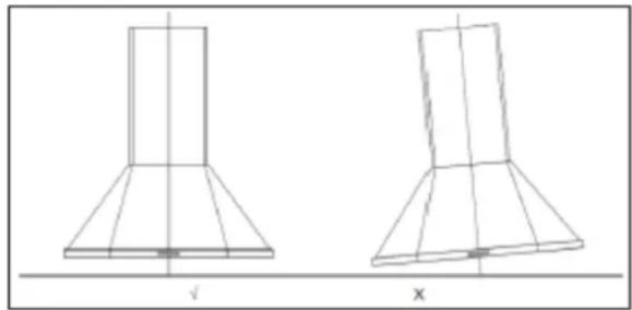 ROSIERES RHP 970001 LRB - CONSEILS POUR L'INSTALLATION DU CONDUIT D'ÉVACUATION - 1