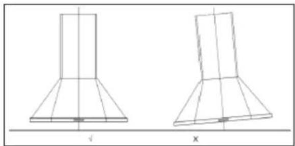 ROSIERES RHP 970001 LRB - SUGGERIMENTI PER IL MONTAGGIO DEL CONDOTTO DI SCARICO - 1