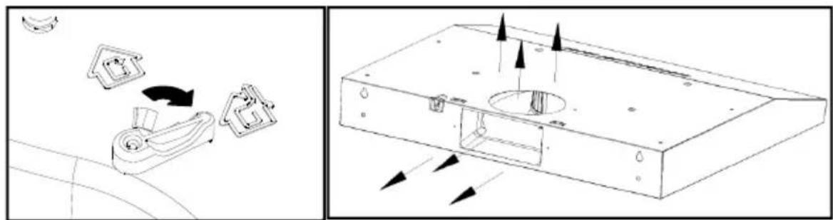 ROSIERES RHC 6381 GR - AIR VENTILATION SETTING - 1