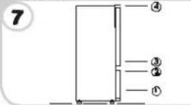 ROSIERES RBBF 178 T - INVERSER LE SENS D'OUVERTURE DES PORTES - 7