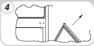 ROSIERES RBDP 23534 - WECHSEL DES TÜRANSCHLAGS - 4