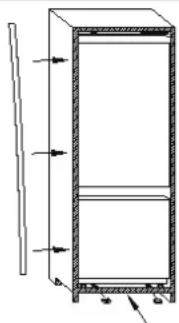 ROSIERES RBDP 23534 - DIMENSIONES DEL PRODUCTO Y HUECO DE ENCASTRE - 6
