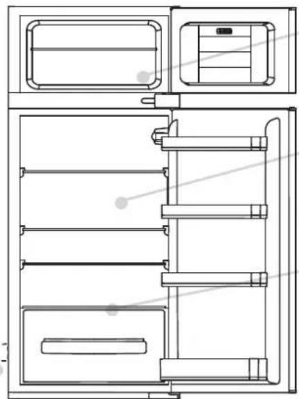 ROSIERES RBDP 23534 - Sbrinamento del comparto frigorifero - 1