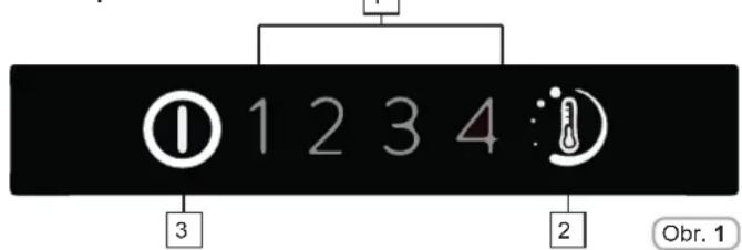 ROSIERES RBBS 182 - Zapnuti a vypnuti - 1