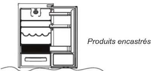 ROSIERES RBBS 182 - Zone fraîcheur du compartment du réfrigérateur - 1