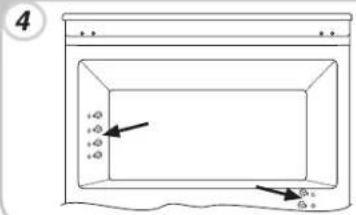 ROSIERES RBO 3683A - INVERSIONE DEL SENSEO DI APERTURA DELLA CELLA FREEZER - 7