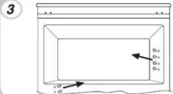 ROSIERES RBO 3683A - INVERSER LE SENS D'OUVERTURE DU CONGELATEUR - 5