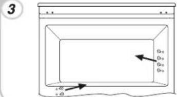 ROSIERES RBO 3683A - INVERSIONE DEL SENSEO DI APERTURA DELLA CELLA FREEZER - 5