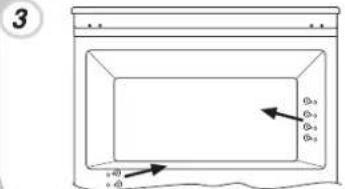 ROSIERES RBO 3683A - REVERSING THE OPENING OF THE FREEZER COMPARTMENT - 5