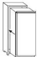 ROSIERES RBO 3683A - INSTALLATION DES GERÄTS IM STANDSCHRANK - 2