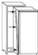 ROSIERES RBO 3683A - INSTALLATION DE L'APPAREIL DANS UNE COLONNE - 1