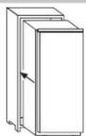 ROSIERES RBO 3683A - INSTALLATION OF THE APPLIANCE IN THE COLUMN - 2