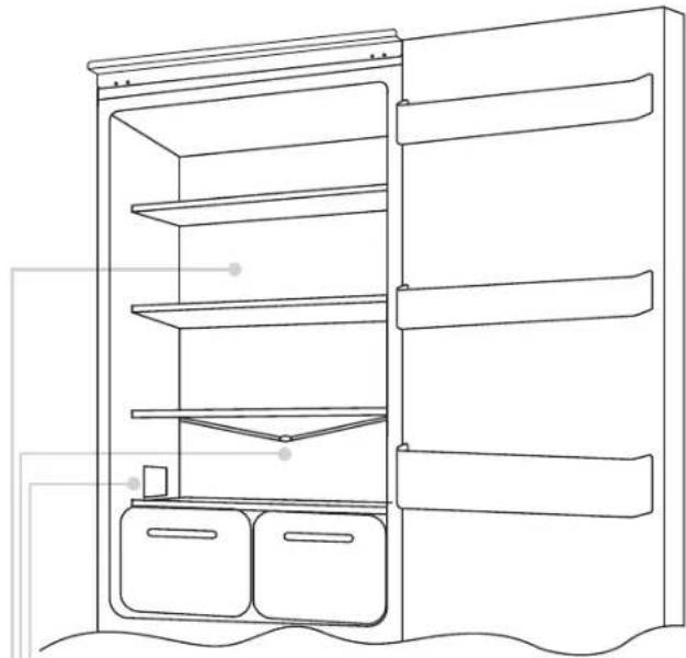 ROSIERES RBO 3683A - DEFROSTING - 2