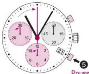 Torgoen T16CR44BKL - Chronographe: Chronométrage avec totalisation - 2