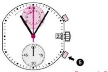 Torgoen T16BL44V - Compteur des minutes Compteur des heures - 2