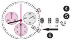Torgoen T16BL41SV - Réglage de la date et de l'heure après un changement de pile - 4