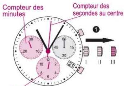 Torgoen T16BL41SV - Chronographer: Chronométragedes temps intermédiaires - 1