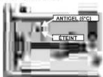 Fantini Cosmi Intellitherm Techno W C55N - SELECTION « ETEINT » OU « ETEINT AVEC PROTECTION ANTIGEL » - 1