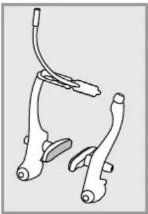 Flyer USerie - Worn brake pads - 4