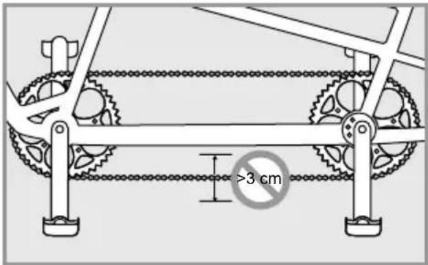 Flyer TSerie - Tightening the chain on a Tandem - 3