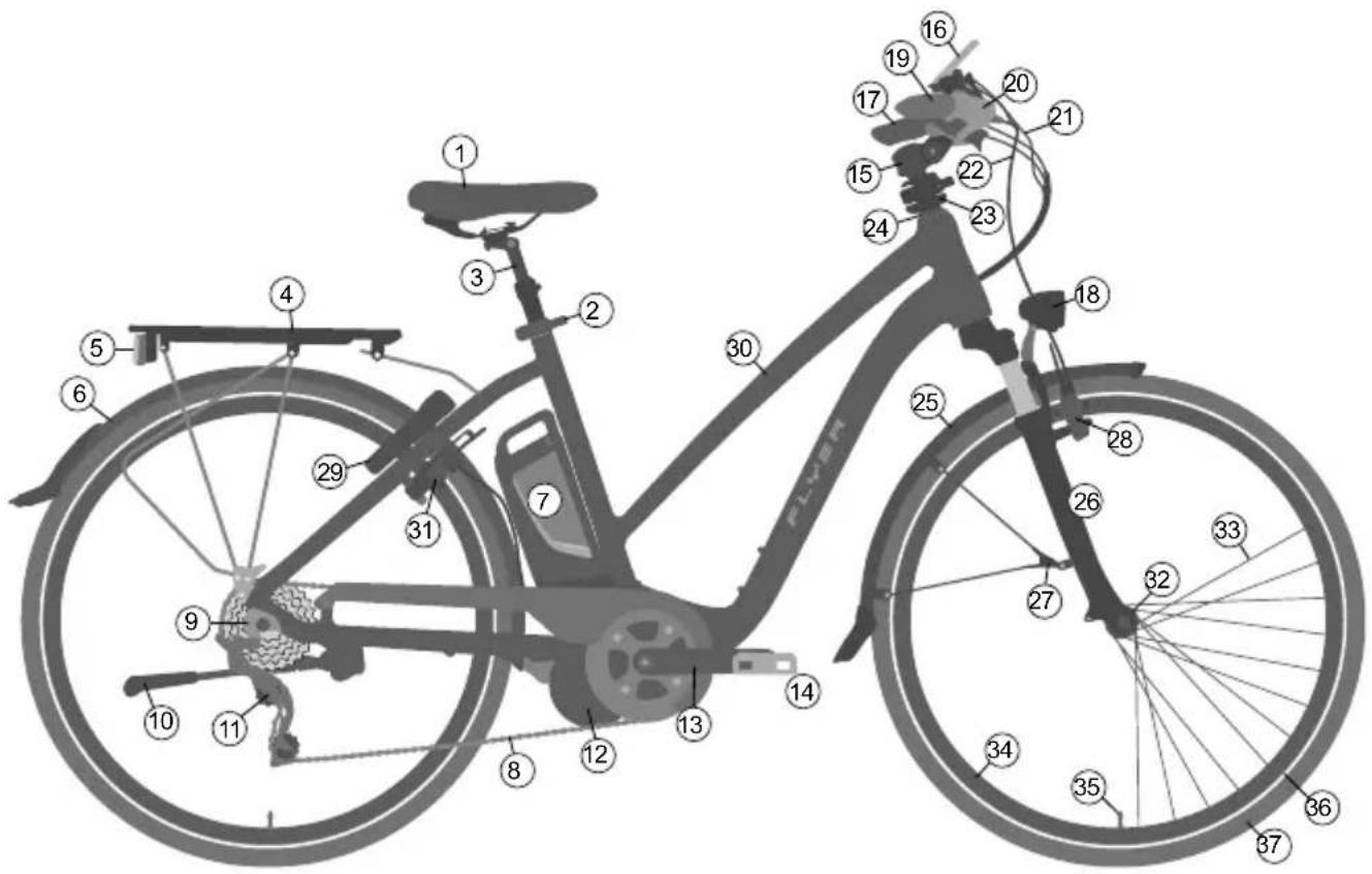 Flyer Gotour 6 - La FLYER e i loro componenti - 1