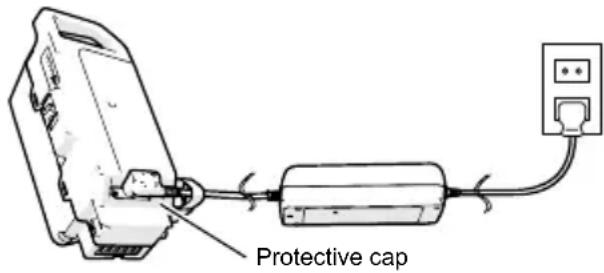 Flyer Gotour 6 - Loading the battery - 1