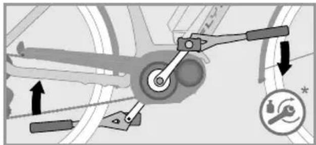 Flyer Gotour 6 - Montaggio dei pedali - 2