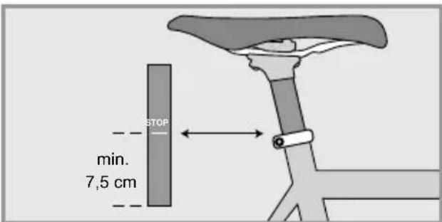 Flyer Gotour 4 - Hauteur de la selle - 3