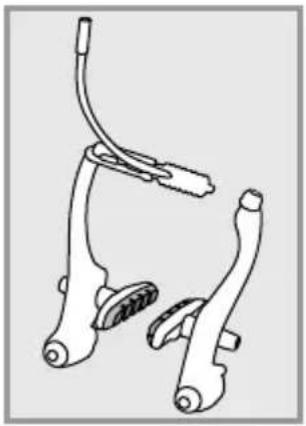 Flyer Gotour 4 - Achteruittraprem - 1