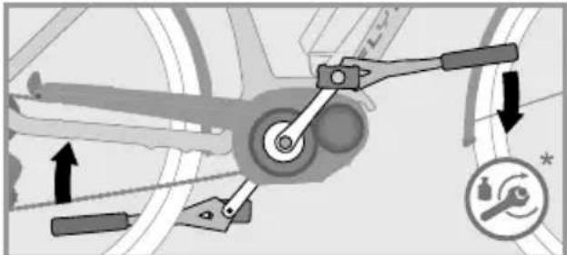 Flyer Gotour 4 - Montaggio dei pedali - 2