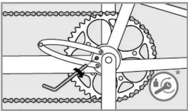 Flyer CSerie - Kette spannen beim Tandem - 8