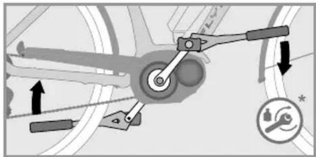Flyer CSerie - Installing pedals - 2