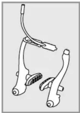 Flyer CSerie - Worn brake pads - 3