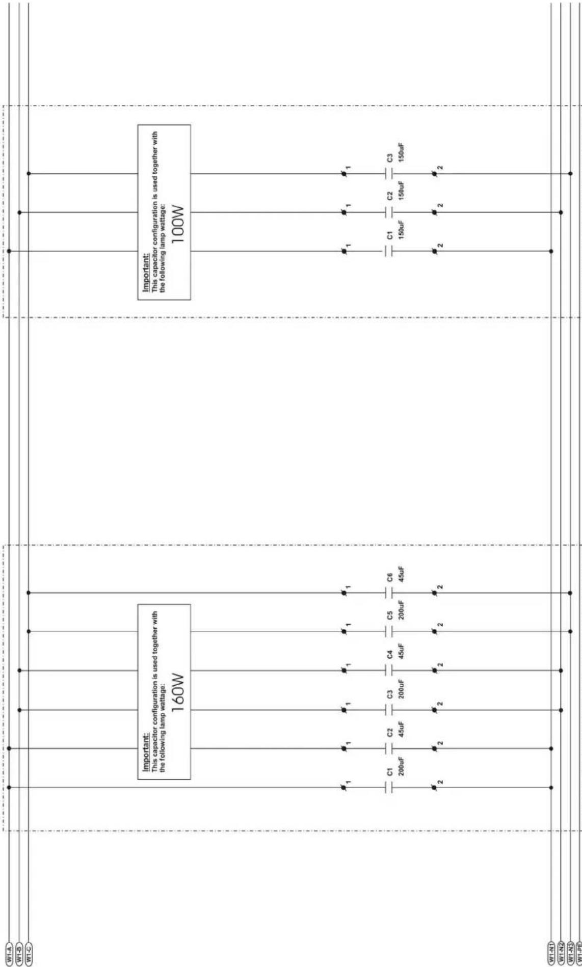 Hapro Lumina 48 XLc - Electrical diagrams capacitors - 1