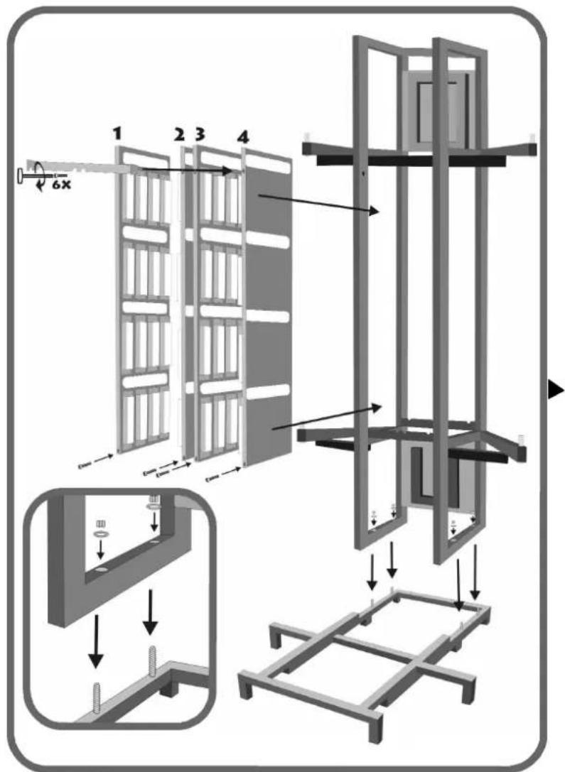 Hapro Lumina 48 XL Intensive - ▶ Desmontaje de las placas acrílicas - 15