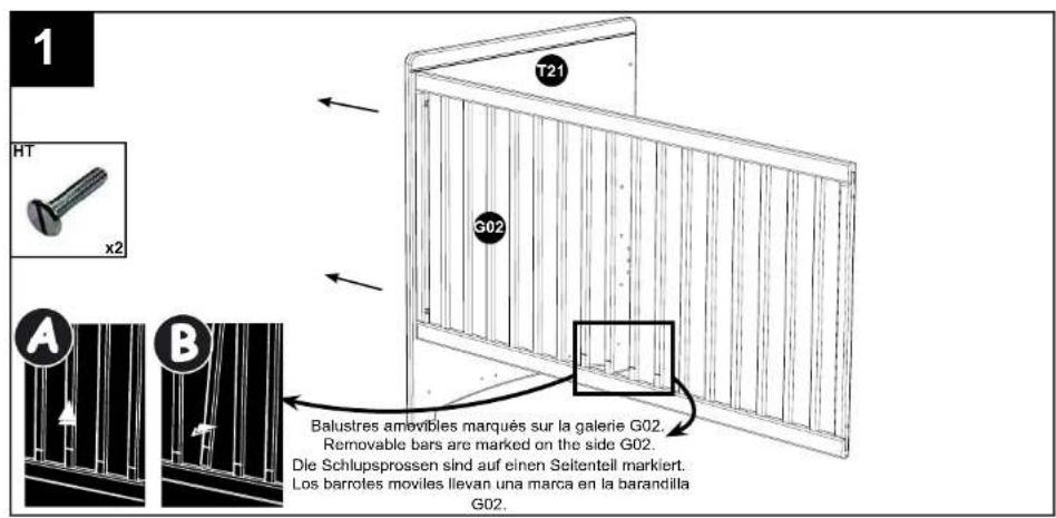 SAUTHON 276919 - CB-Cot 140x70 - 2