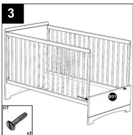 SAUTHON 276919 - CB-Cot 140x70 - 4