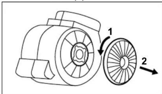 PROGRESS PDV6175B - Remplacement du filtré à charbon - 3