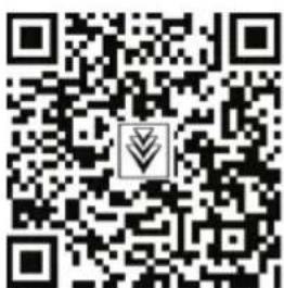 QR code image with a central logo, likely linking to a digital resource or website.