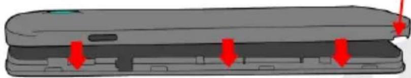 NGM You Color M500 - Satt in batteriet - 2