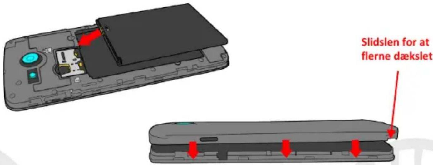 NGM You Color M500 - Indsaet batteriet - 1