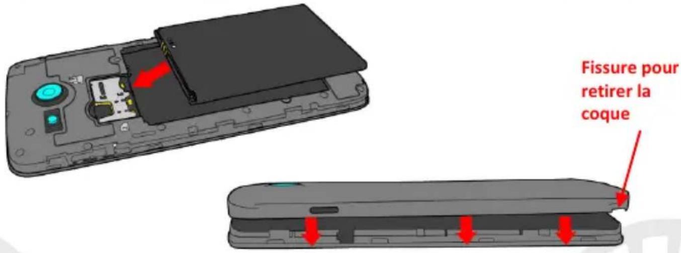 NGM You Color M500 - Insérer la batterie - 1