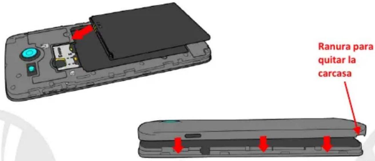 NGM You Color M500 - Introducir la bateria - 1