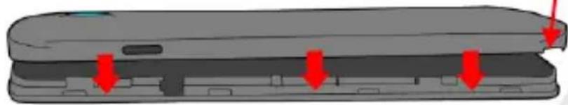 NGM You Color M500 - Inserire la batteria - 2