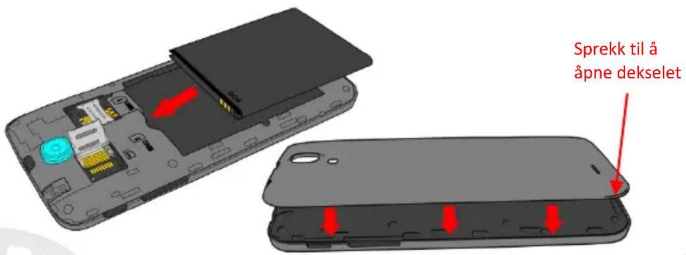 NGM Dynamic Life - Innsetting av batteri - 1
