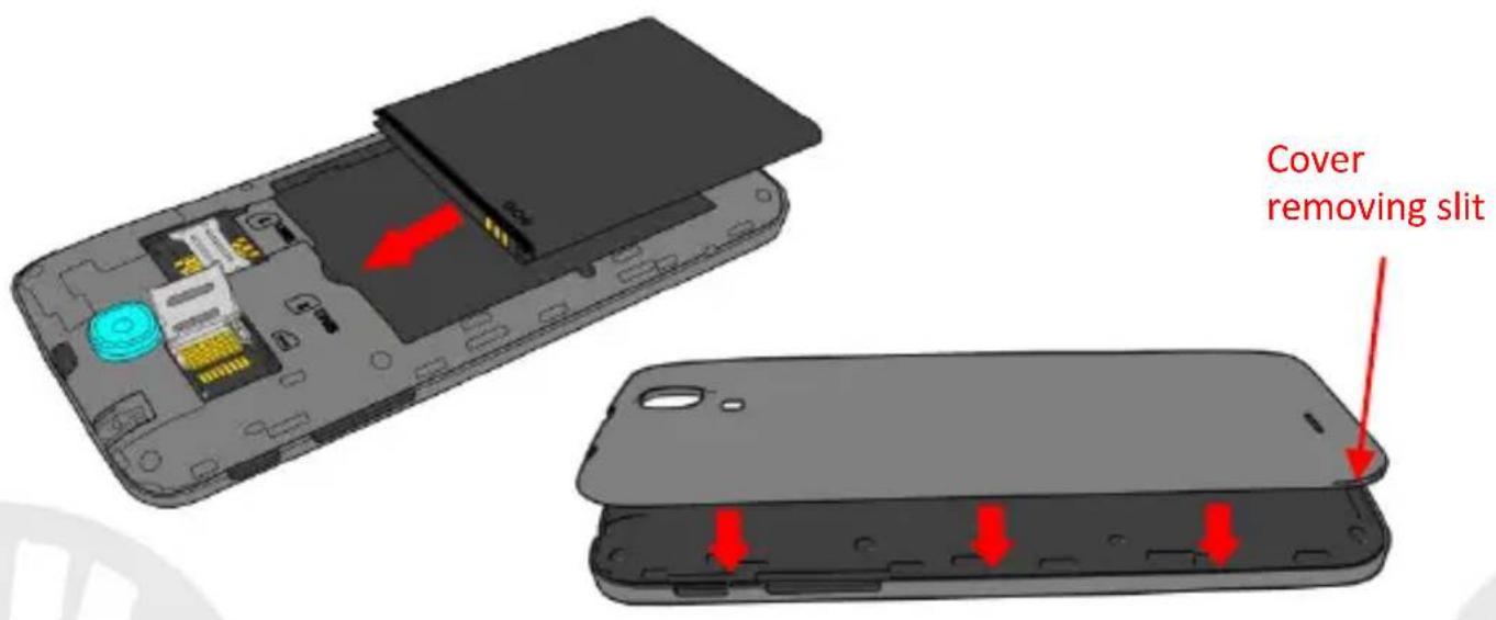NGM Dynamic Life - Inserting the battery - 1