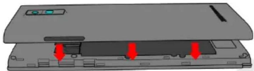 NGM Dynamic Time - Innsetting av batteri - 2
