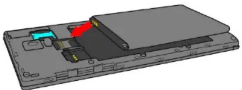 NGM Dynamic Time - Inserting the battery - 1